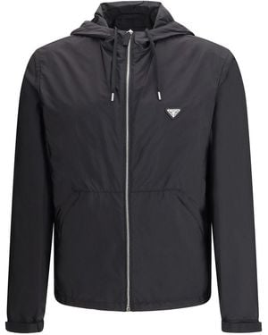 Prada Re-Nylon Recycled Polyamide Jacket - Black