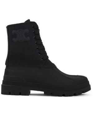 Celine Triomphe Boot - Black