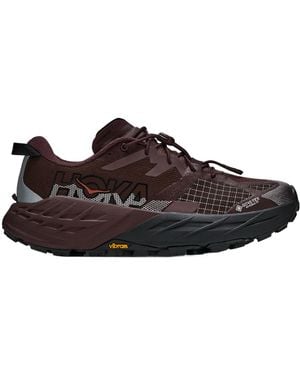 Hoka One One Rugged Trail Running Trainers With Enhanced Grip And Breathability - Brown