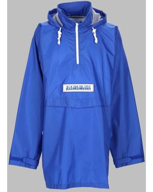 Martine Rose Giacca Impermeabile - Blue