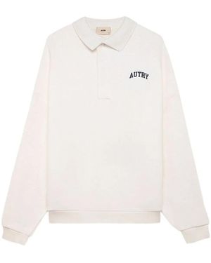 Autry Cotton Sweater - White