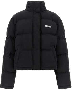 Moschino 'Smiley' Bomber Jacket - Black