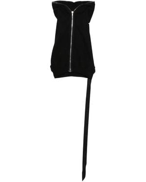 Rick Owens Cyclops Gimp Hoodie - Black