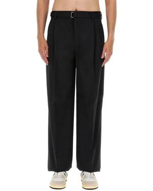 Lanvin Wide Leg Pants - Black