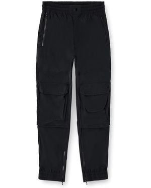 DIESEL Nylon Pants With Cargo Pockets - Black
