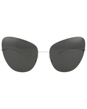 Mykita E13 Dark Solid Metal Sunglasses - Gray