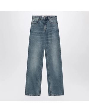 Ami Paris Wide-Leg Jeans - Blue