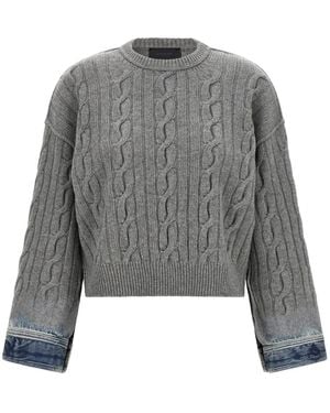 Haikure 'Karine Pollock' Sweater - Gray