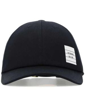 Thom Browne Cappello - Black