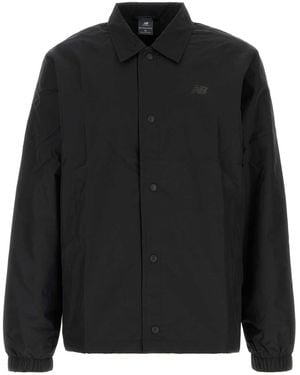 New Balance Lightweight Coaches Jacket - Black