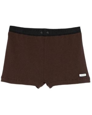 Entire studios "Lounge" Short - Brown
