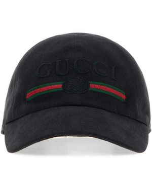 Gucci Cotton Cap - Black