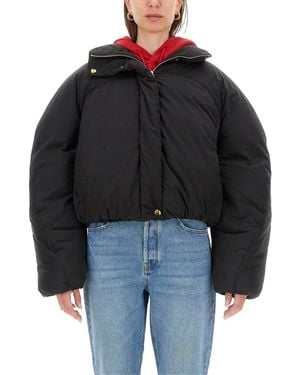 Jacquemus "La Doudoune Courte Caraco" Padded Jacket - Black