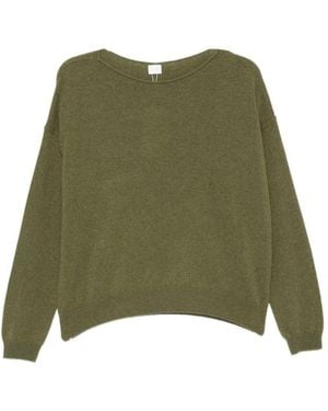 C.t. Plage Cashmere Crewneck Jumper - Green