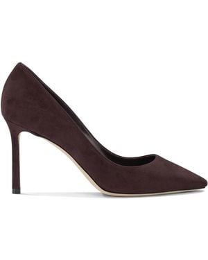 Jimmy Choo "Romy 85" Décolleté - Brown