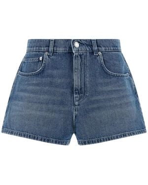 Moschino 'Heart' Shorts - Blue