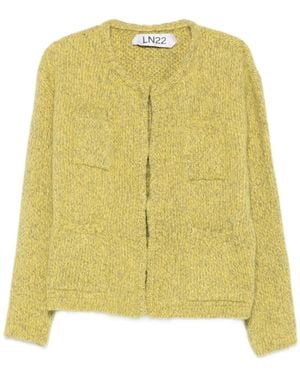 LN22 Alpaca Wool Polyamide Merino Jacket - Yellow