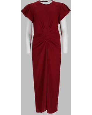 Isabel Marant Terena Dress Acetate - Red