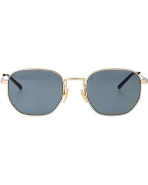 Gucci Metal Sunglasses - Blue