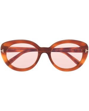 Tom Ford Lily-02 Ft1009 53Y - Red