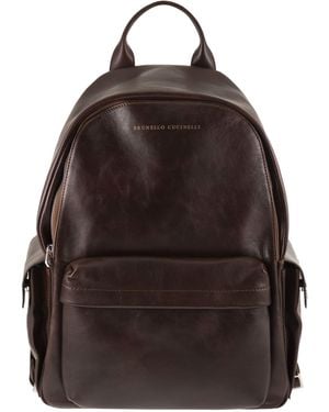 Brunello Cucinelli Travel Backpack - Brown