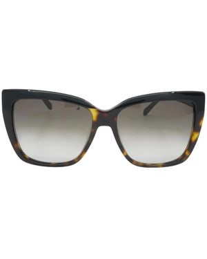 Ferragamo Tortoise Acetate Sunglasses - Grey