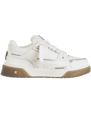 Represent Studio Leather Sneaker - White