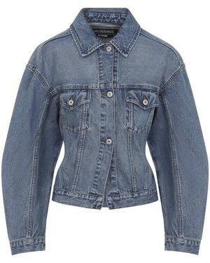 Jacquemus Denim Jacket Denimes - Blue