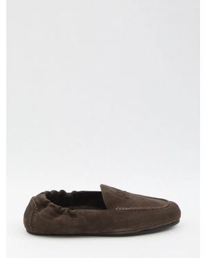 Celine Adam Loafers - White