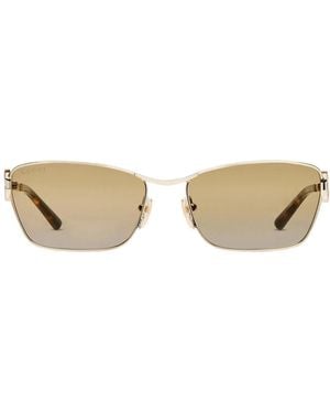 Gucci Metal Sunglasses - Natural