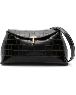 TOTEME Tlock Clutch - Black