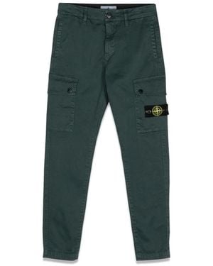 Stone Island Regular Tapered Pants - Green