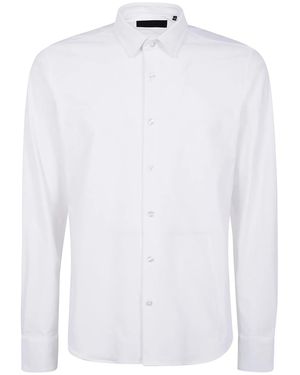 Rrd "Oxford Jacquard Open" Shirt - White