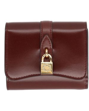 Stella McCartney Bordeaux Polyamide Wallet - Red