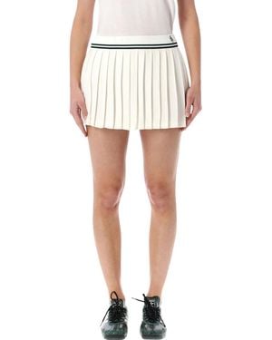 Sporty & Rich Sporty & Rich Sporty & Rich Src Abigail Mini Skirt - White