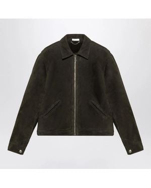 1989 STUDIO Dark Shearling Jacket - Black