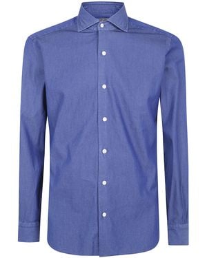 Barba Napoli Classic Shirt - Blue