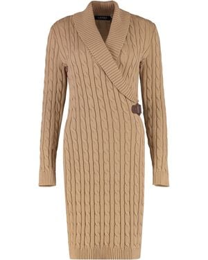 Ralph Lauren Knitted Dress - Natural