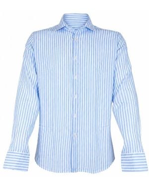 Manuel Ritz Cotton Shirt - Blue