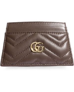 Gucci Medium Leather Top Handle Bag - Brown
