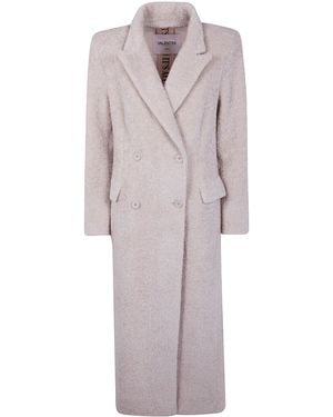 VALENTINI 1972 "Pacaia" Long Doublebreasted Coat - Gray