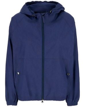 DUNST Windbreaker Blouson Jacket - Blue