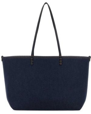 Fendi Roll Media Denim/Denim Ff - Blue