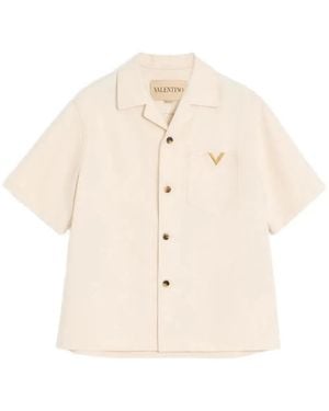 Valentino Garavani Bowling Shirt - White