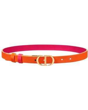 Dior Stunning 30 Montaigne Fine Full Belt - Red