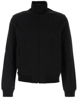 Gucci Zippered Bomber-Style Sweater - Black