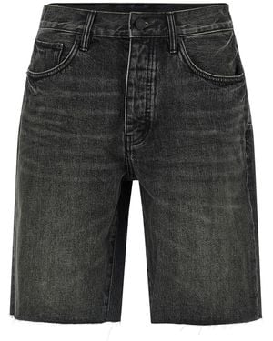 Purple 'P059 Kamari' Bermuda Shorts - Grey