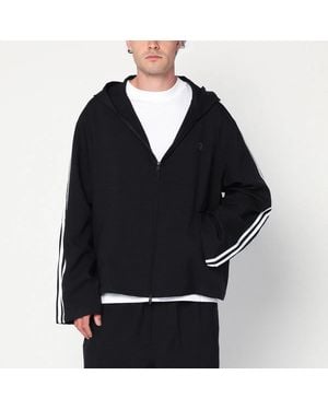 Y-3 3-Stripes Zip/Cardigan - Black