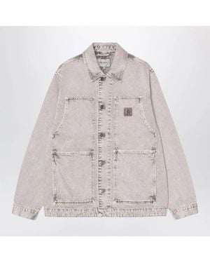 Carhartt Og Double Front Jacke Shale/Chalk Wash - Grey