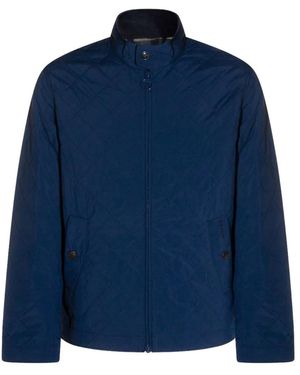 Barbour Cotton Blend Jacket - Blue